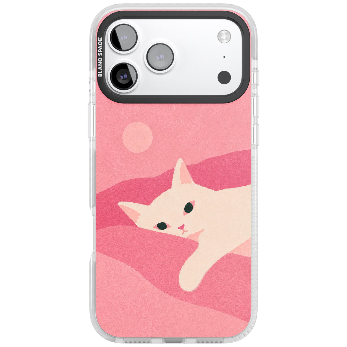 Pink Dreams iPhone 17 Pro Max Impact Clear Phone Case front