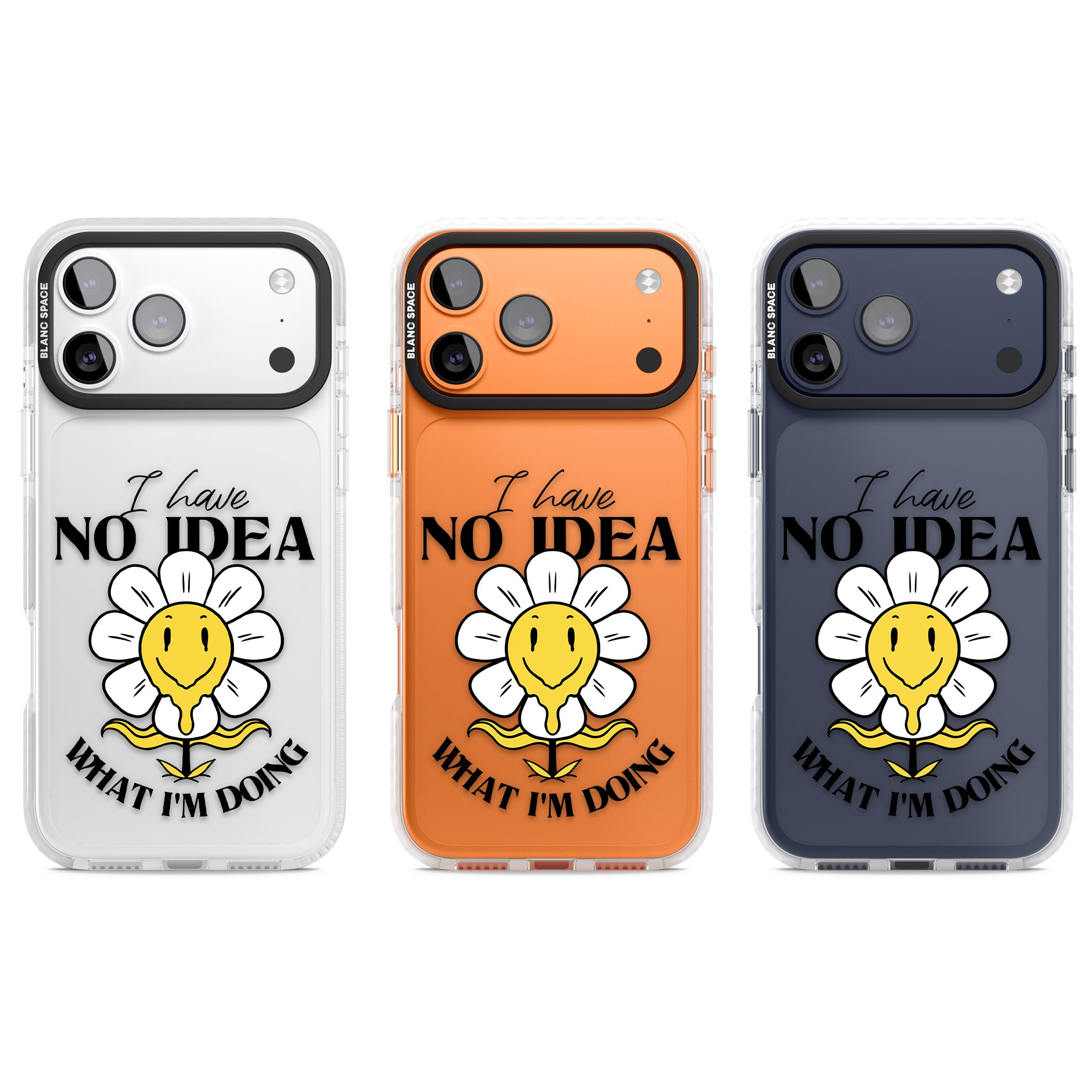 No Idea iPhone 17 Pro Impact Clear Phone Case APT Impact Protection