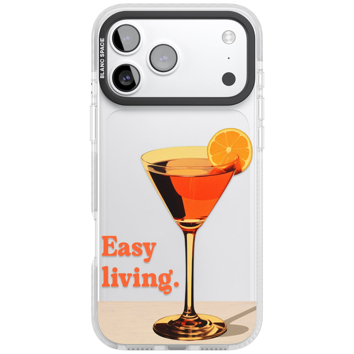Easy Living iPhone 17 Pro Max Impact Clear Phone Case front