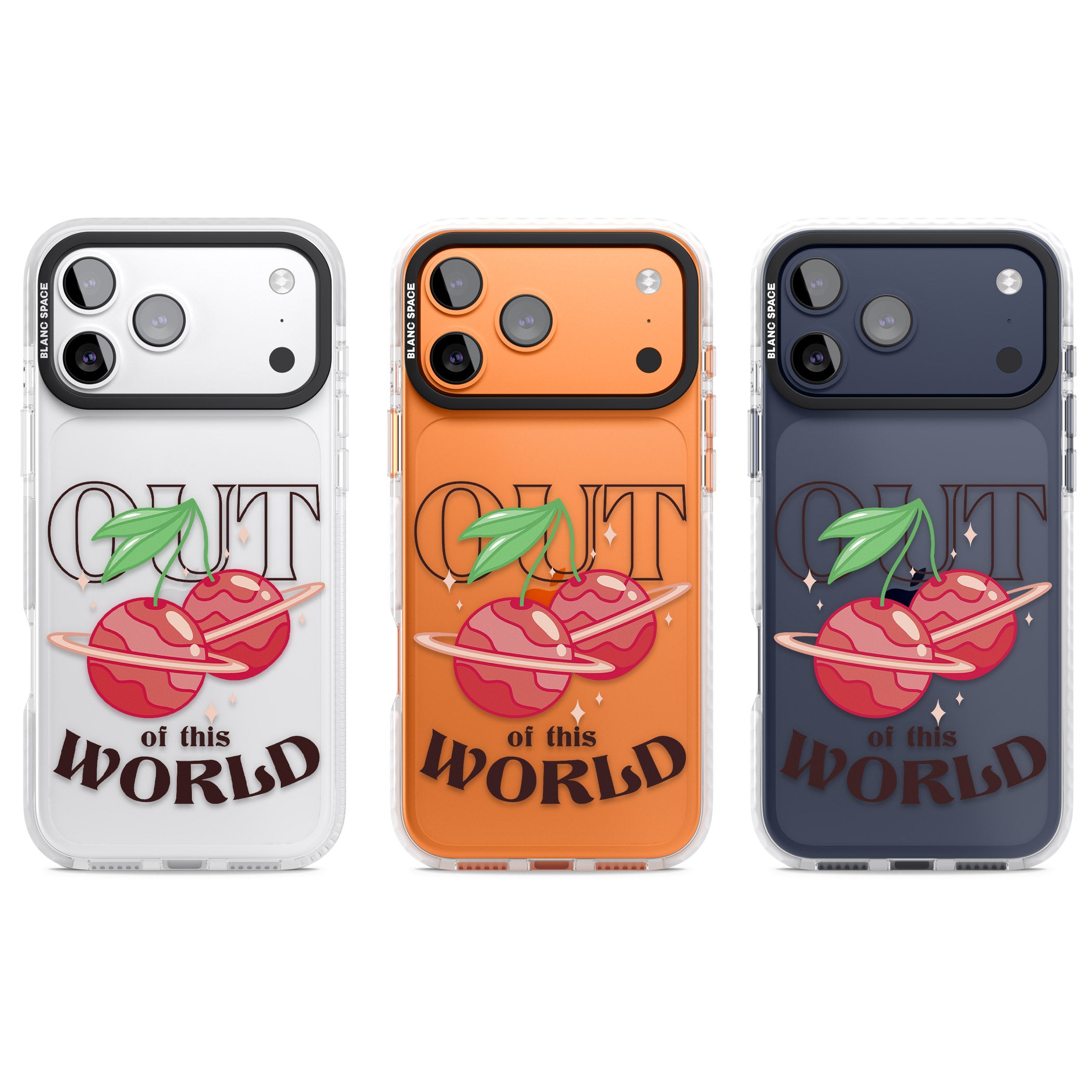 Out Of This World iPhone 17 Pro Impact Clear Phone Case APT Impact Protection