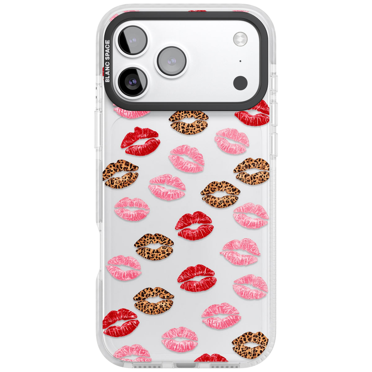 Wild Kisses iPhone 17 Pro Max Impact Clear Phone Case front