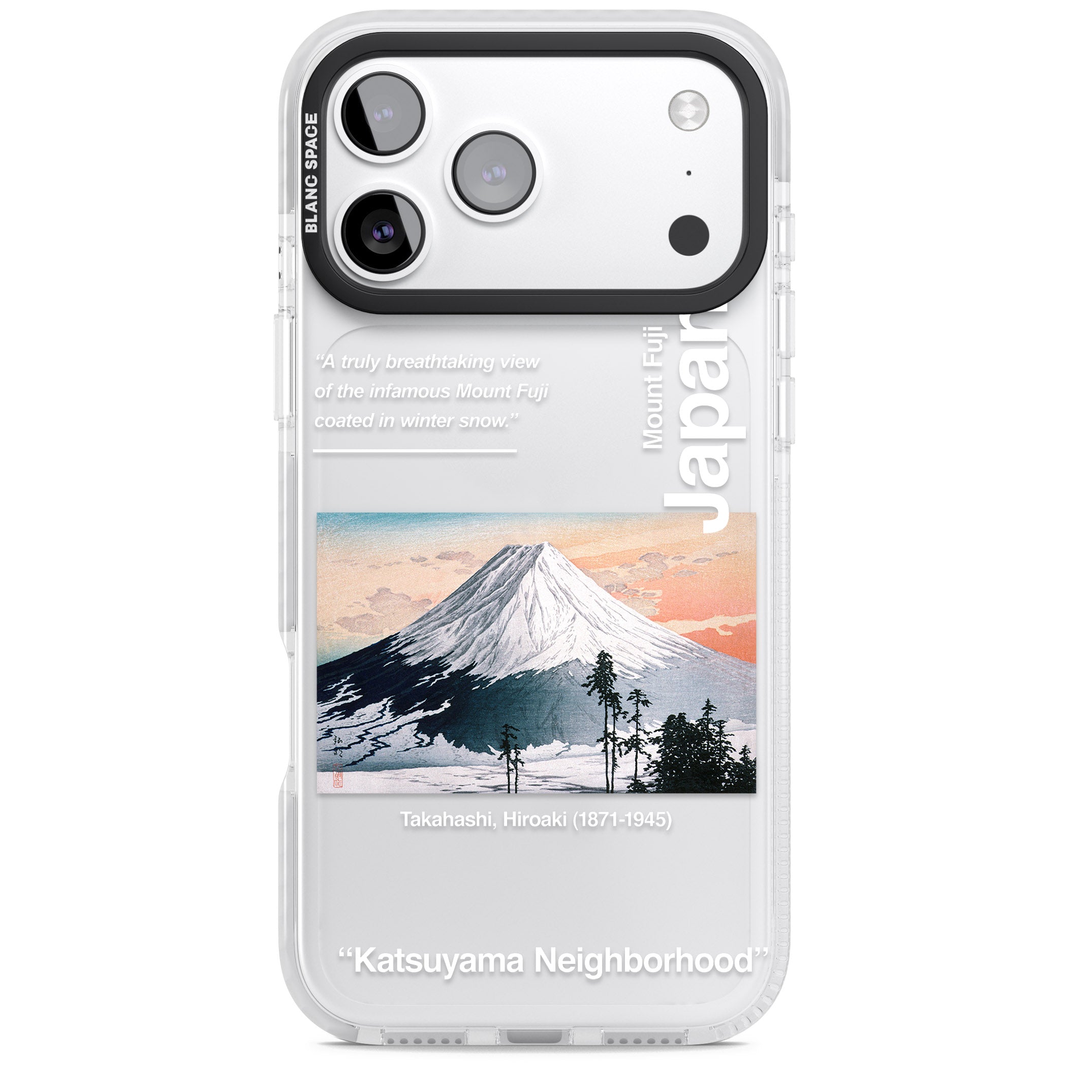 Katsuyama Neighborhood iPhone 17 Pro Impact Clear Phone Case