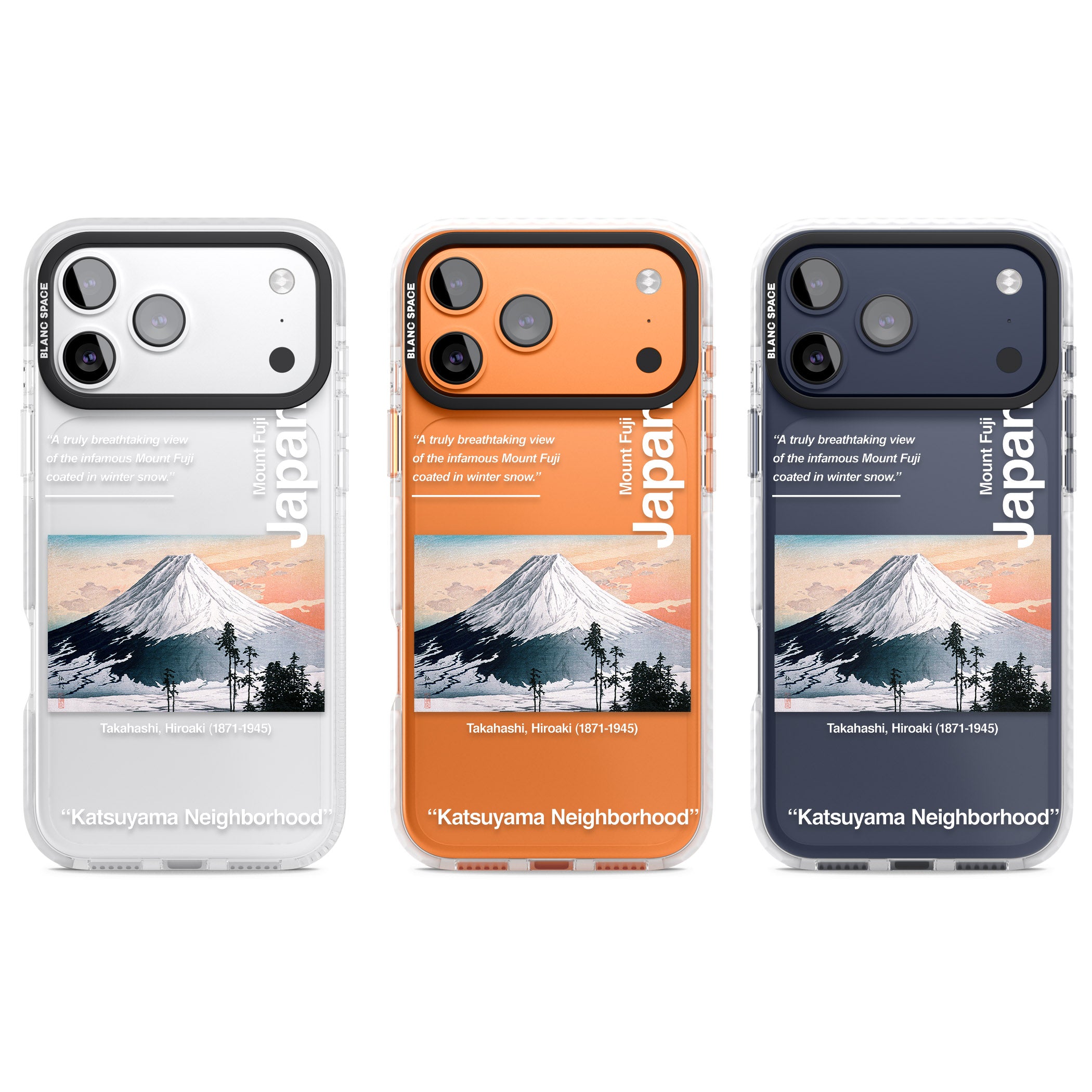 Katsuyama Neighborhood iPhone 17 Pro Impact Clear Phone Case APT Impact Protection