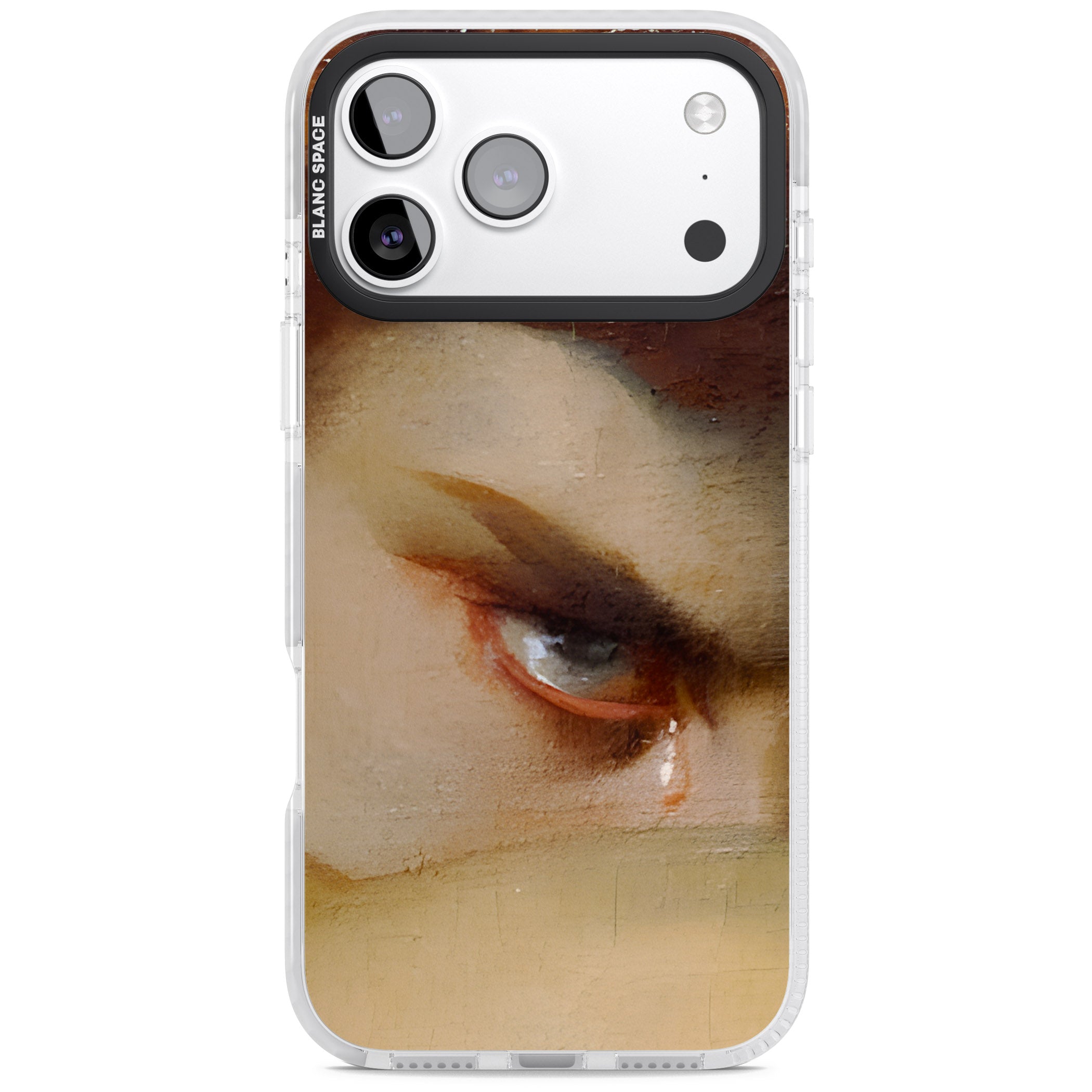 Fallen Angel iPhone 17 Pro Impact Clear Phone Case