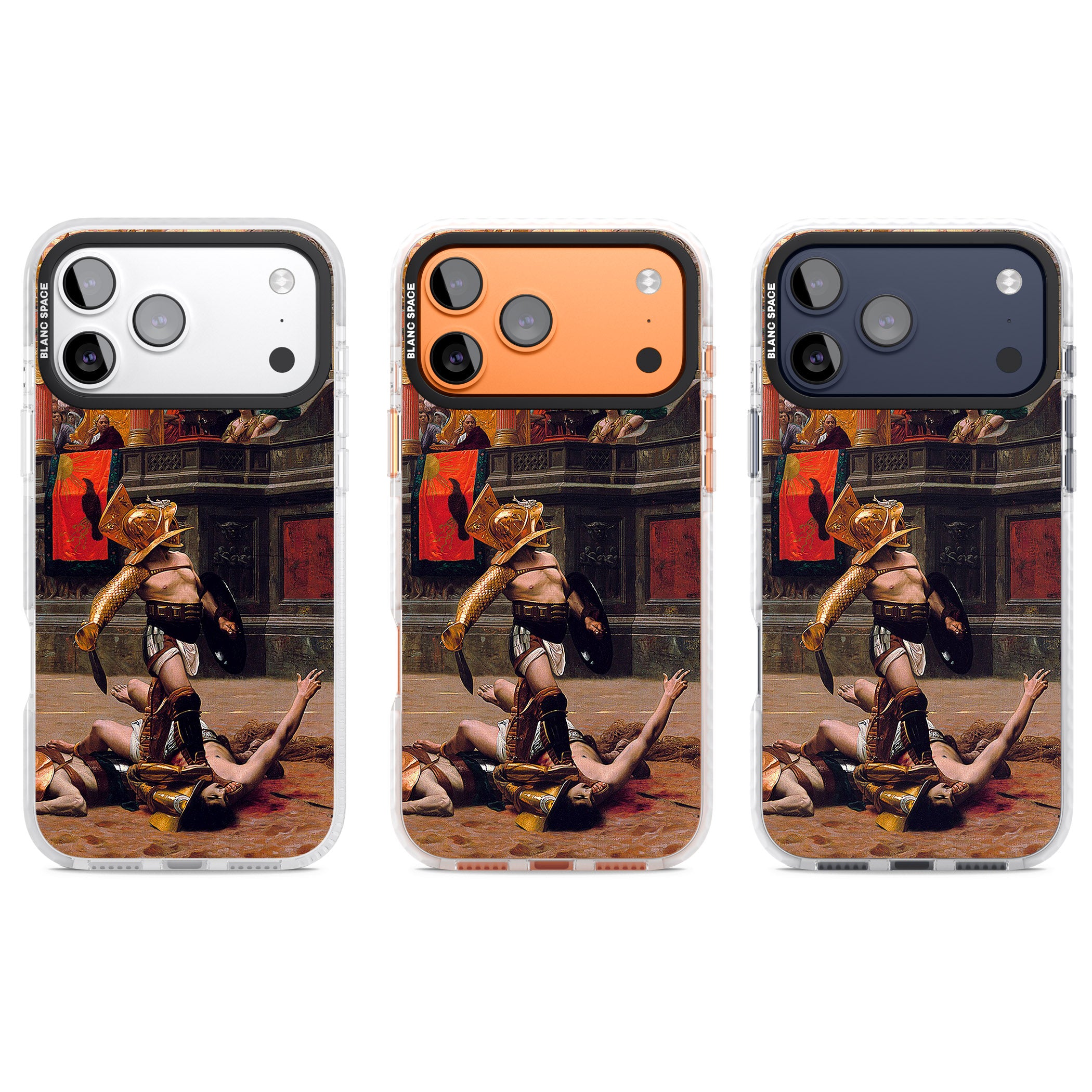 Pollice Verso iPhone 17 Pro Impact Clear Phone Case APT Impact Protection