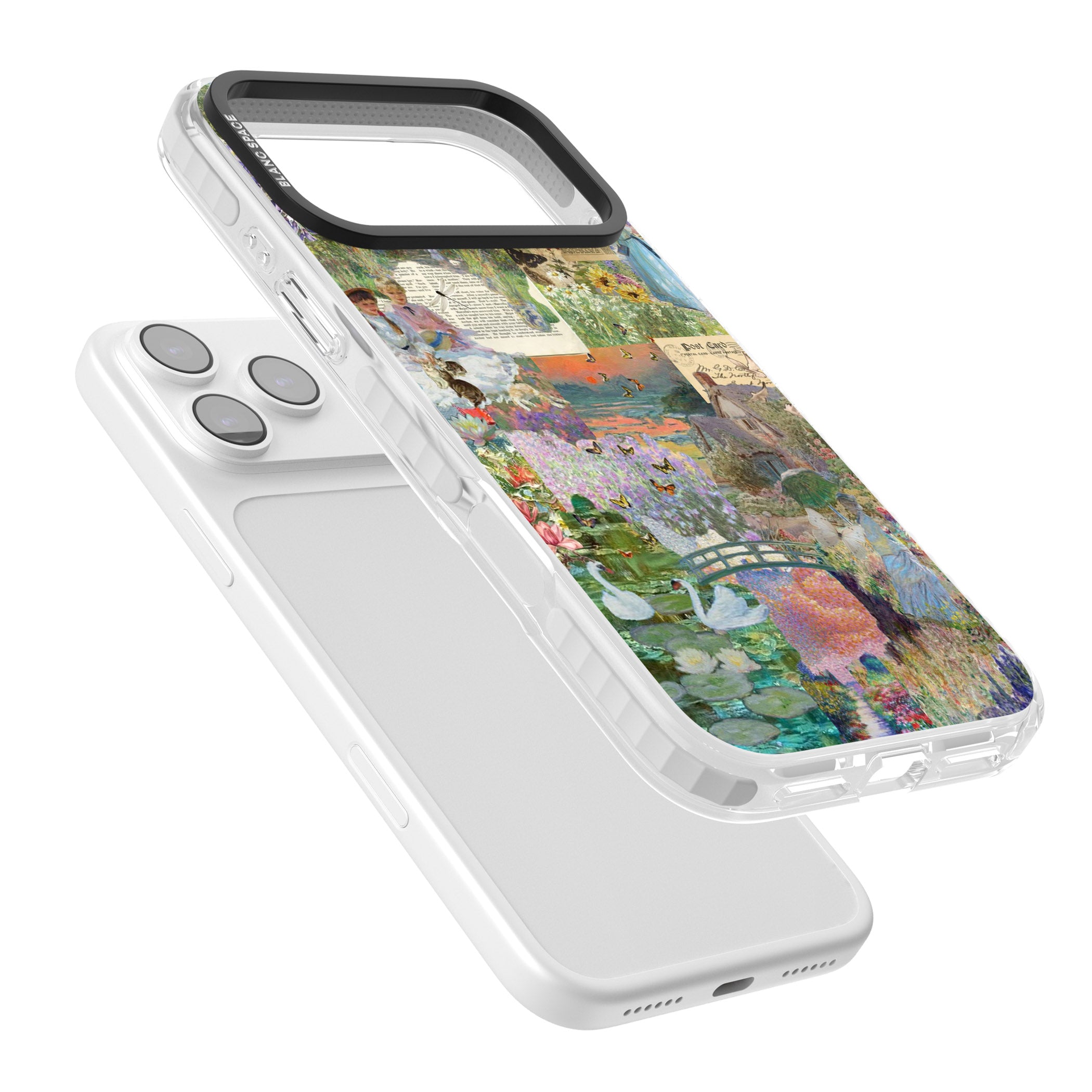 Artful Spring iPhone 17 Pro Impact Clear Phone Case Colours