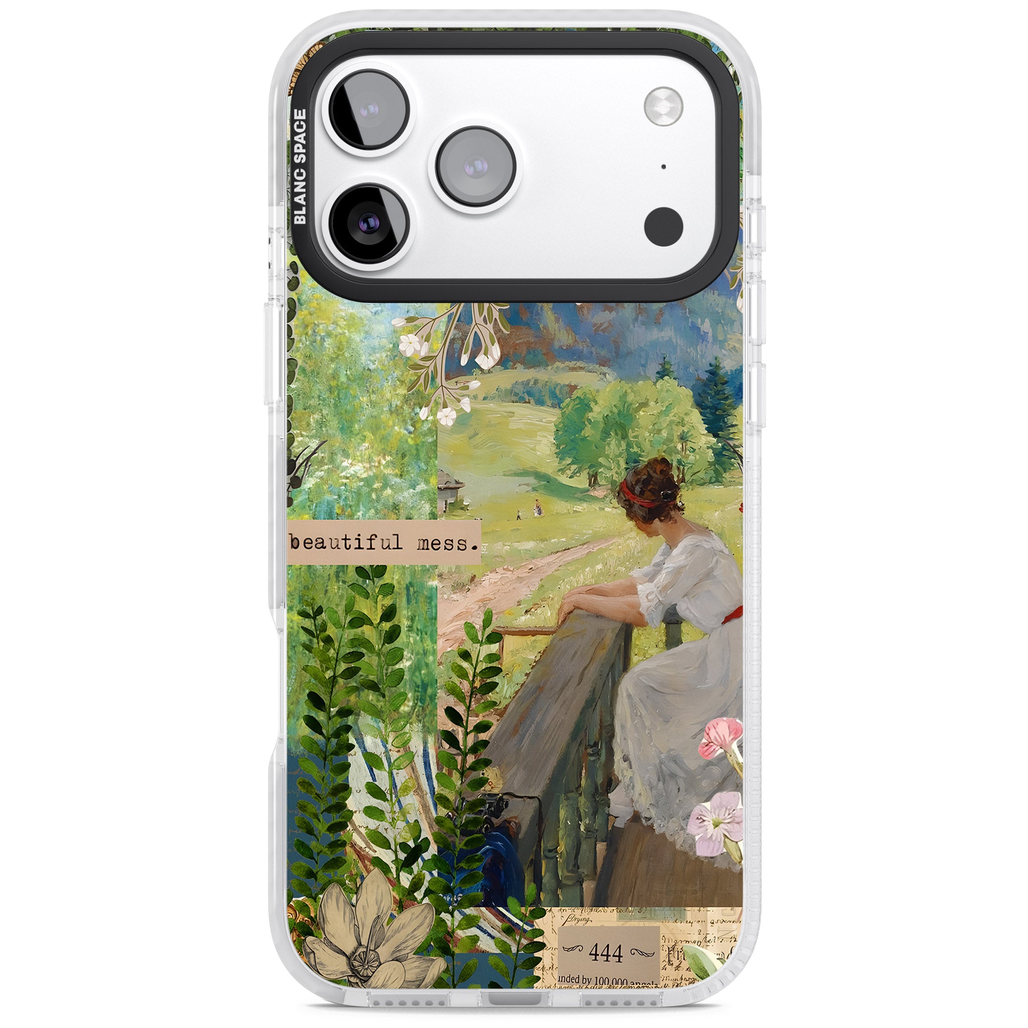 Beautiful Mess iPhone 17 Pro Impact Clear Phone Case