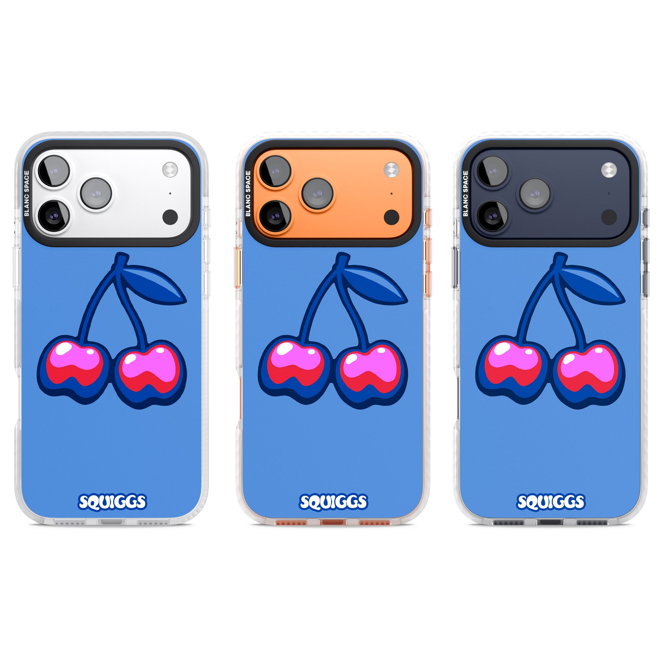 Cherry Bomb iPhone 17 Pro Impact Clear Phone Case APT Impact Protection