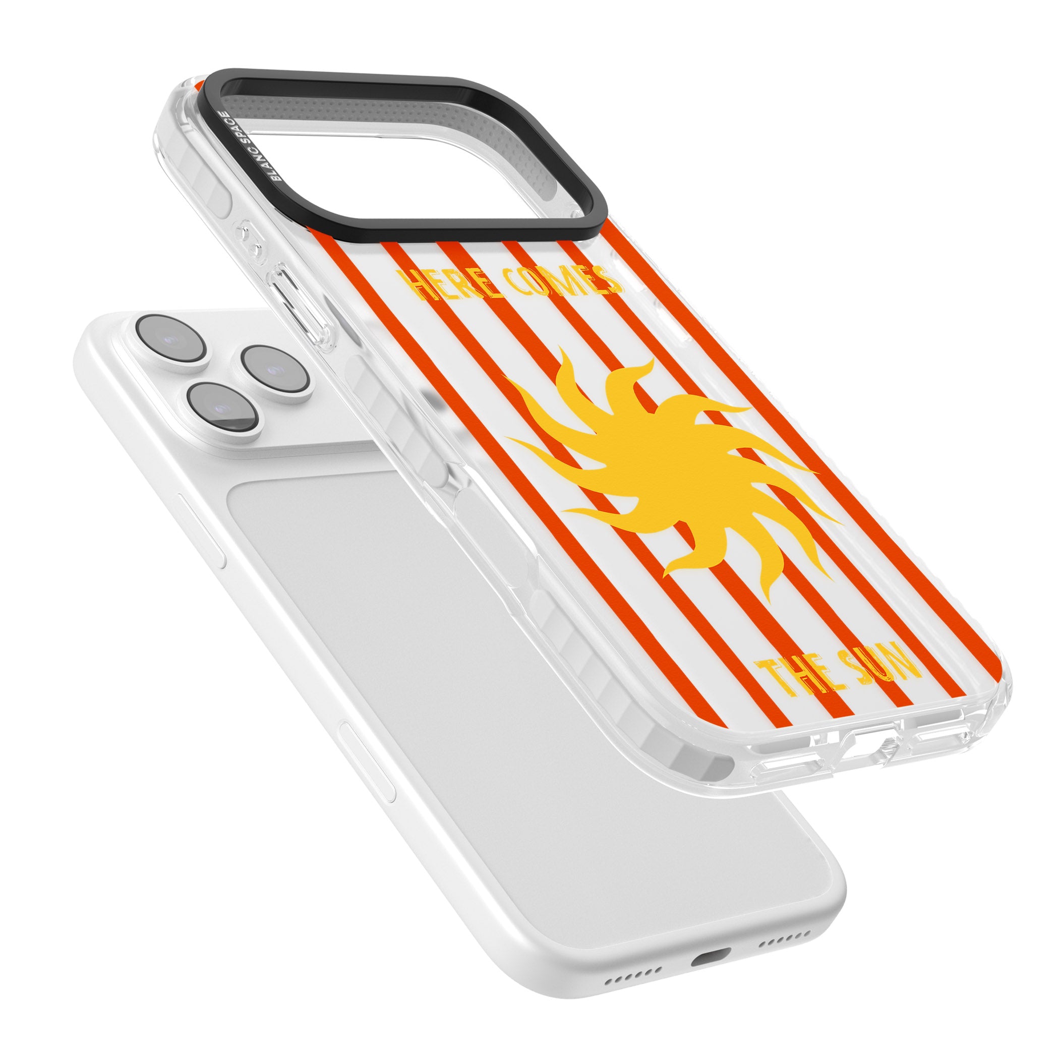 Here Comes The Sun iPhone 17 Pro Impact Clear Phone Case Colours