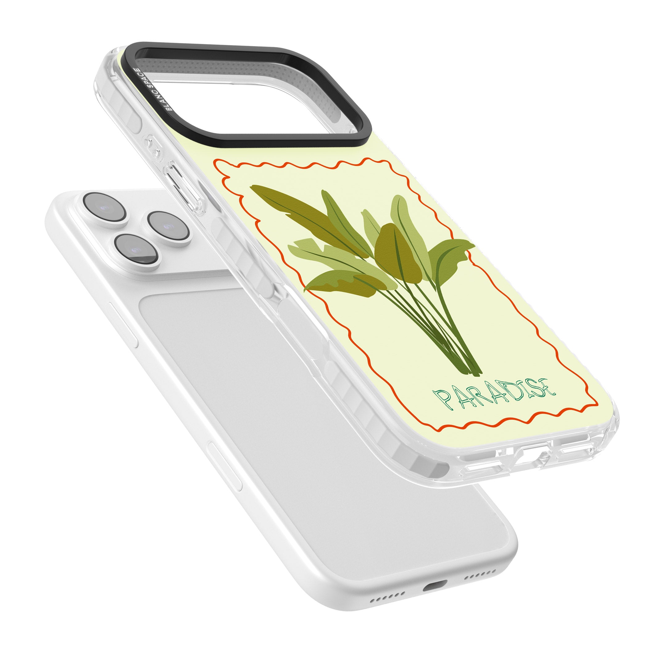 Paradies Plant iPhone 17 Pro Impact Clear Phone Case Colours