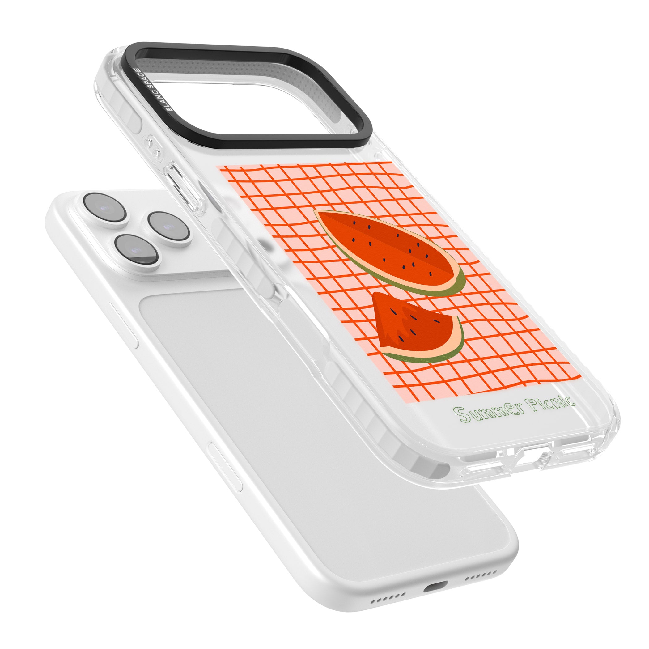 Summer Picnic iPhone 17 Pro Impact Clear Phone Case Colours