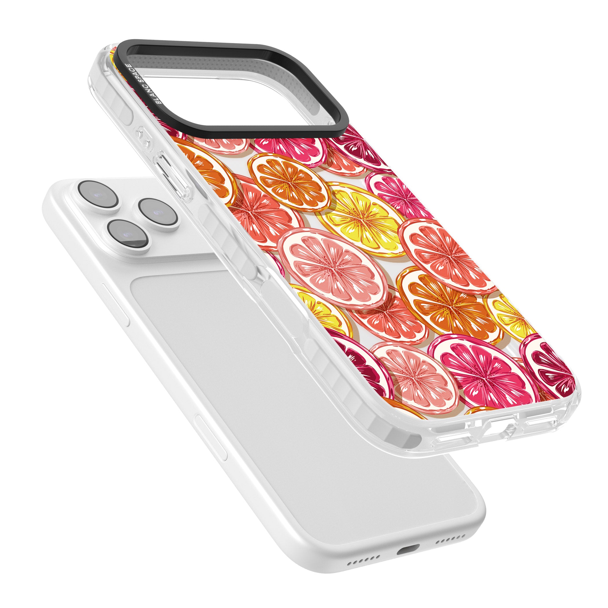 Citrus Fiesta iPhone 17 Pro Impact Clear Phone Case Colours