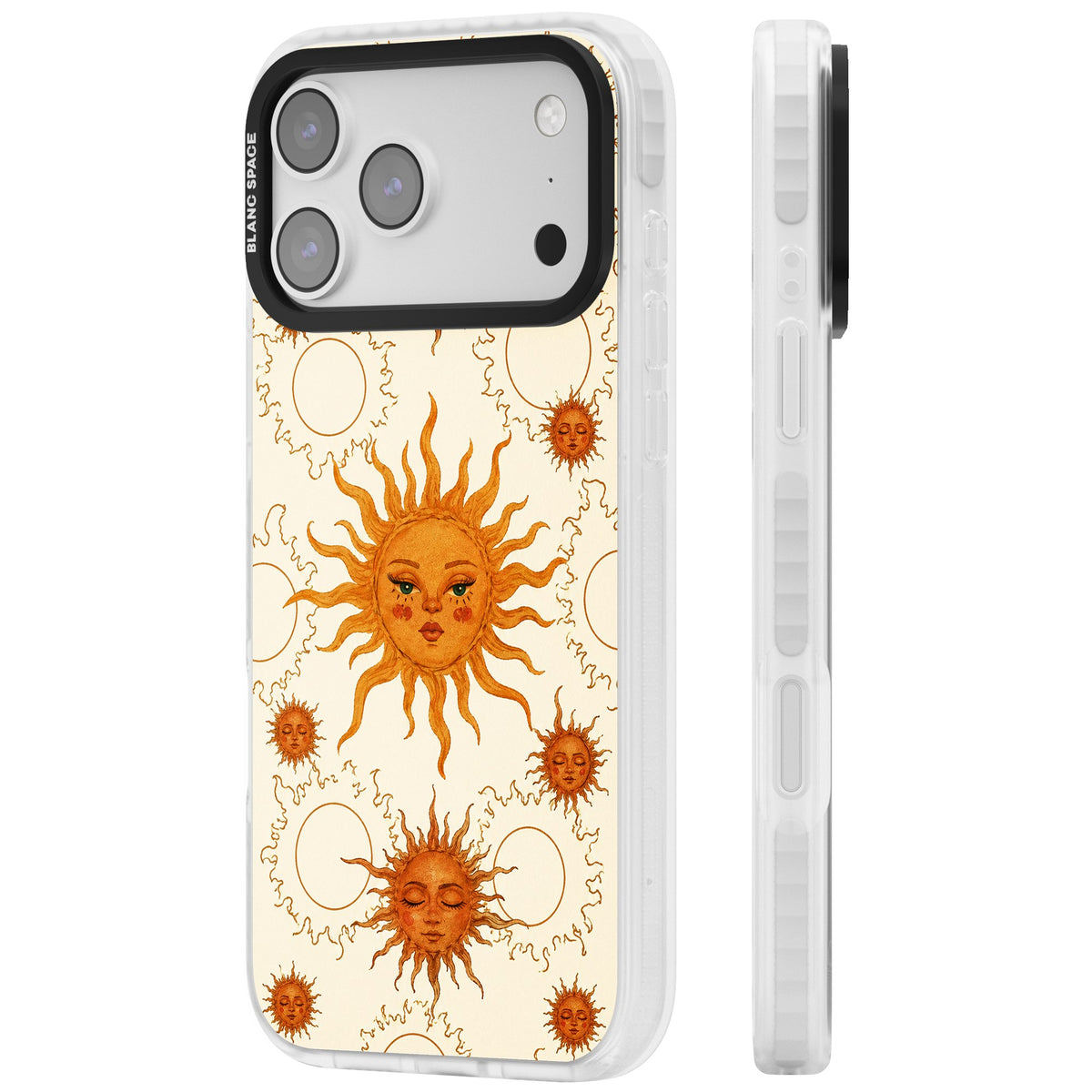Solstice Muse iPhone 17 Pro Max Impact Clear Phone Case side
