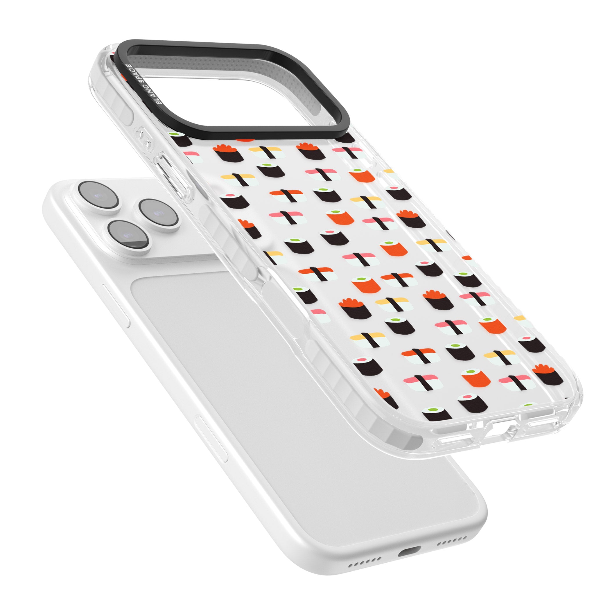 Sushi Pop iPhone 17 Pro Impact Clear Phone Case Colours
