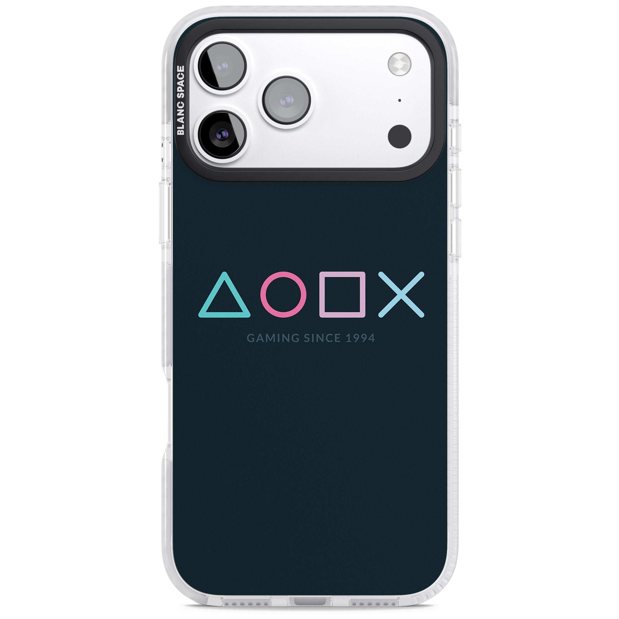 Gaming Since 1994 Station iPhone 17 Pro Impact Clear Phone Case