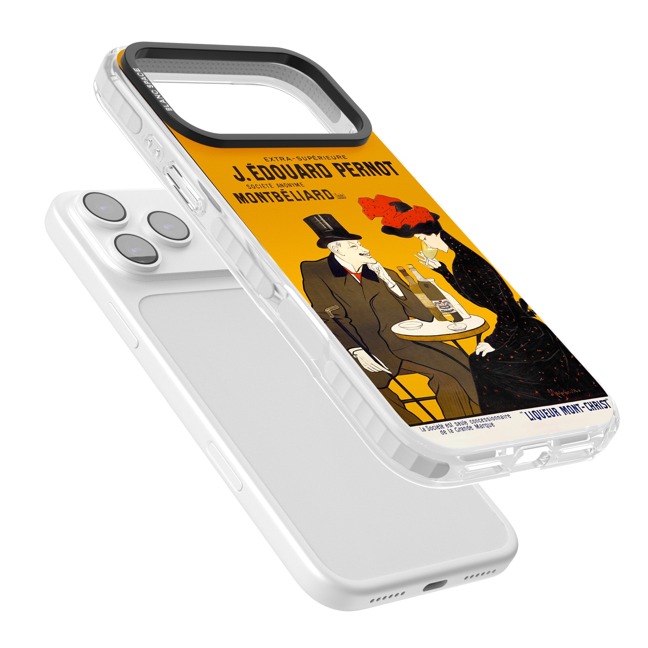 Absinthe, J.Edouard Pernot Poster iPhone 17 Pro Impact Clear Phone Case Colours