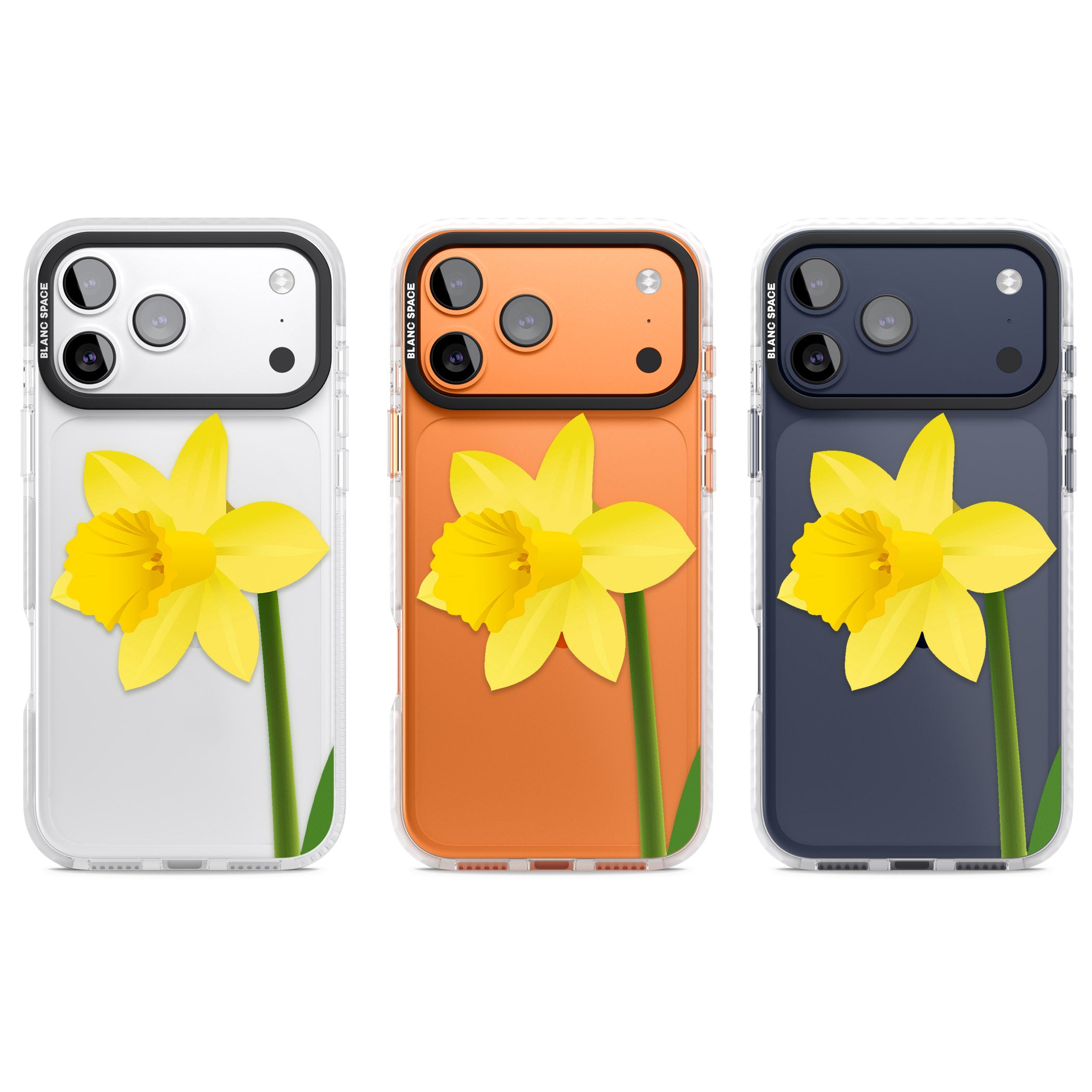 Daffodil iPhone 17 Pro Impact Clear Phone Case APT Impact Protection