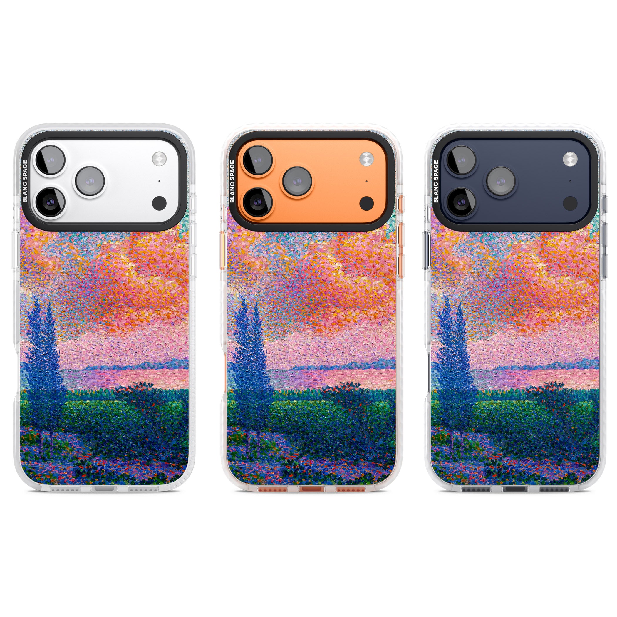 The Pink Cloud iPhone 17 Pro Impact Clear Phone Case APT Impact Protection