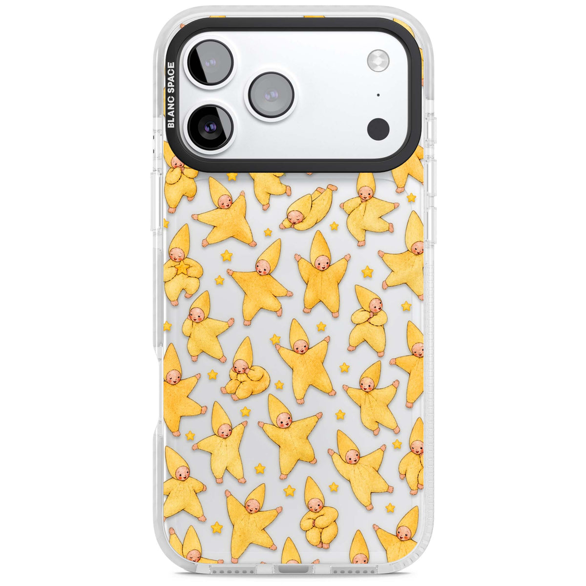 Dancing Star Babies for her iPhone case | Black Impact case for iPhone 17 Pro, iPhone 17 Pro Max