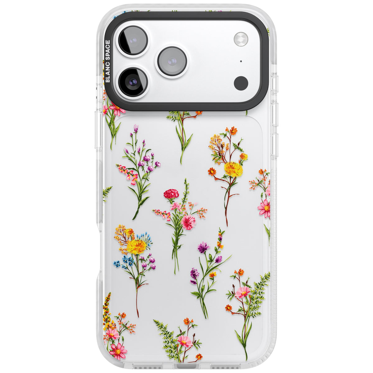 Picked Wildflowers iPhone 17 Pro Max Impact Clear Phone Case front