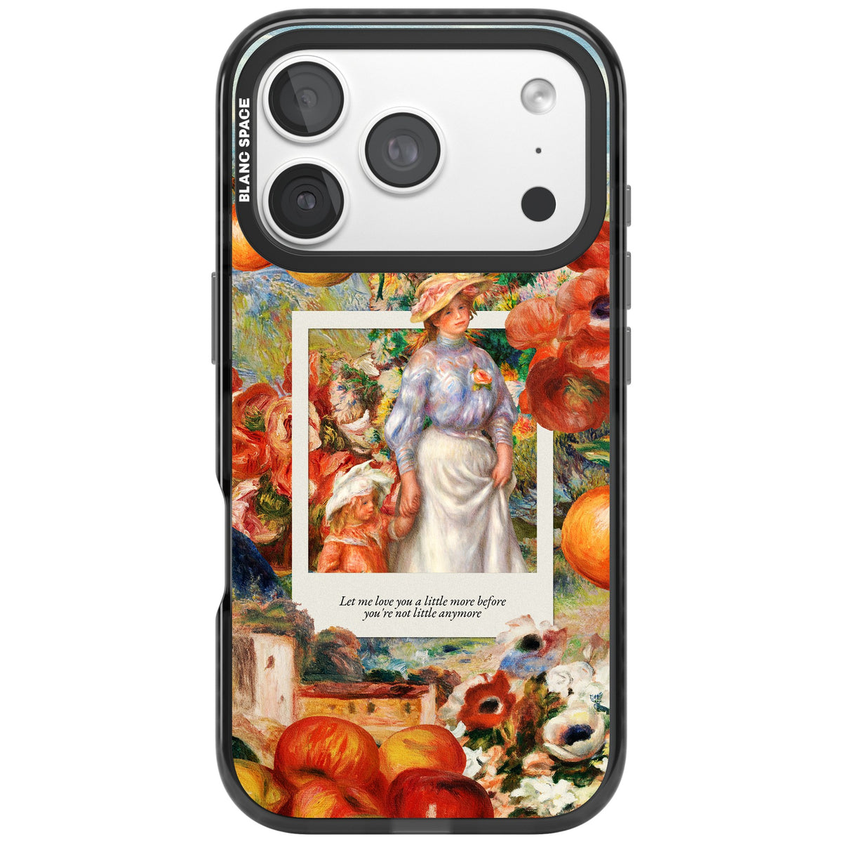 Renoir Mother & Child iPhone 18 Pro Impact Black Phone Case front