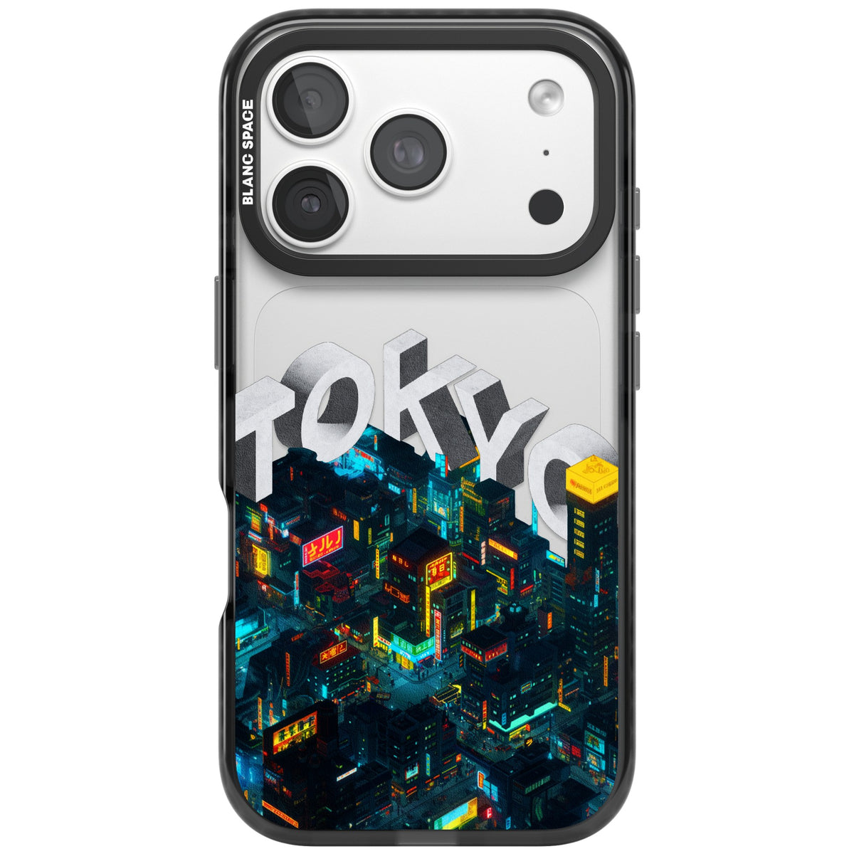Tokyo iPhone 18 Pro Impact Black Phone Case front