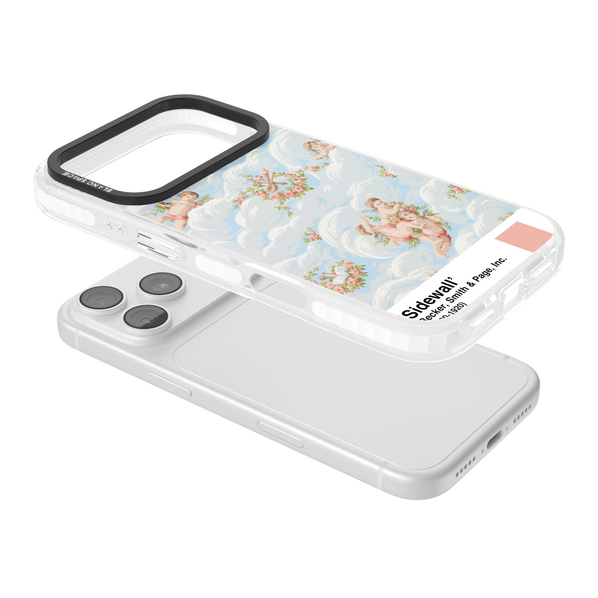 Sidewall iPhone 18 Pro Impact Clear Phone Case angled