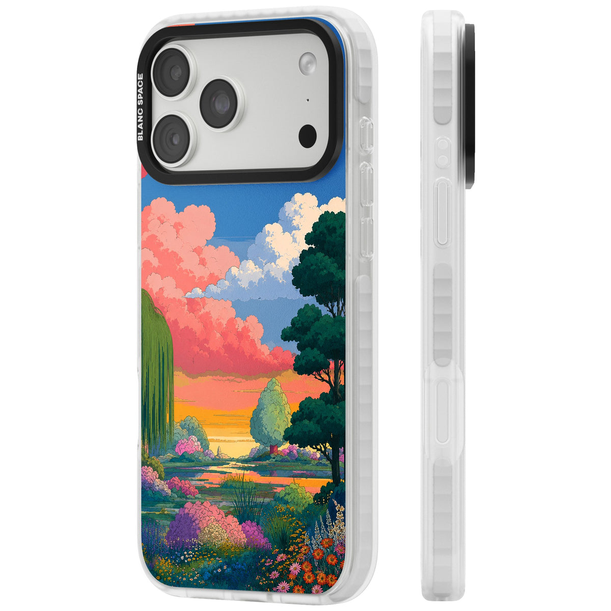 Dream Valley iPhone 18 Pro Max Impact Clear Phone Case side