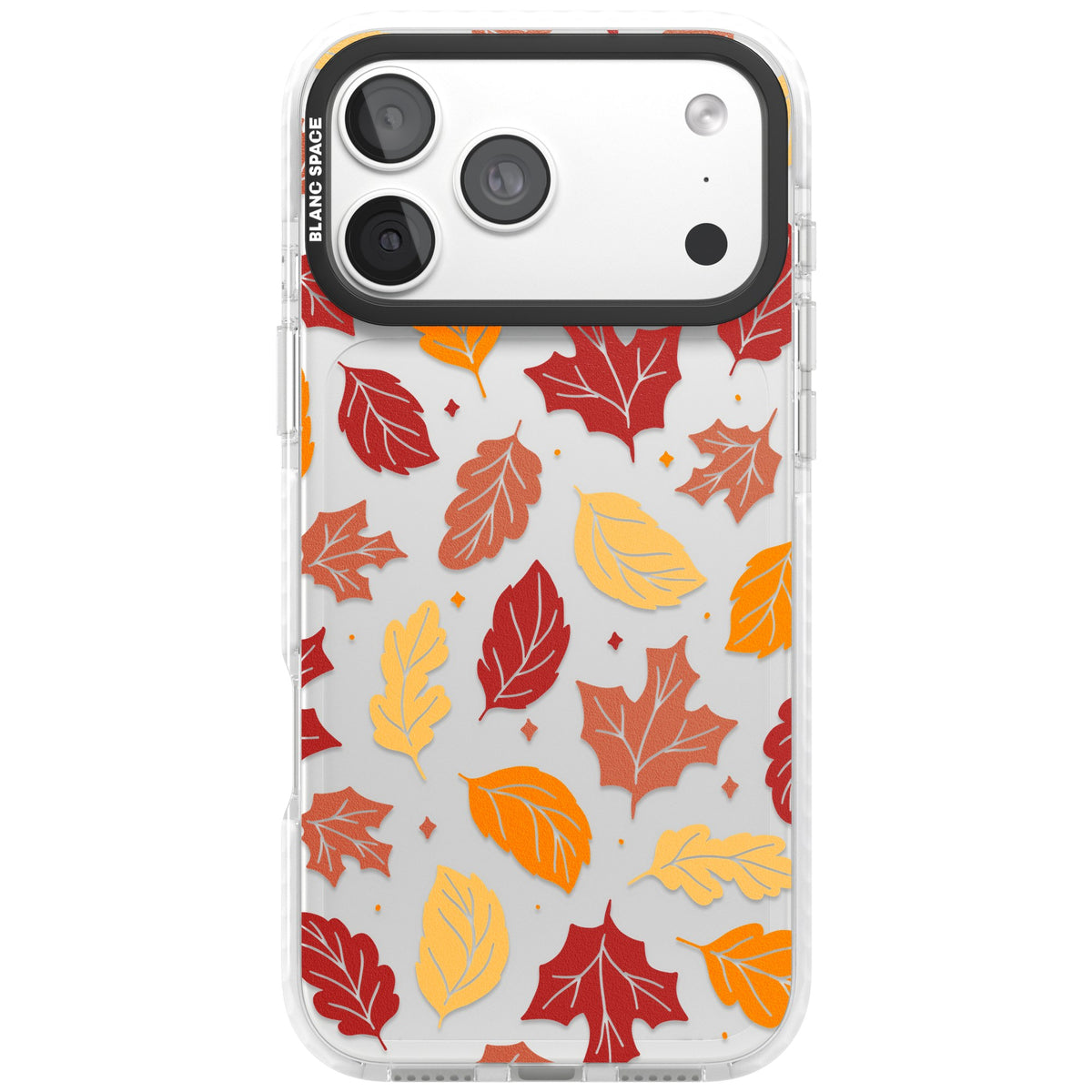 Autumn Leaves iPhone 18 Pro Max Impact Clear Phone Case front