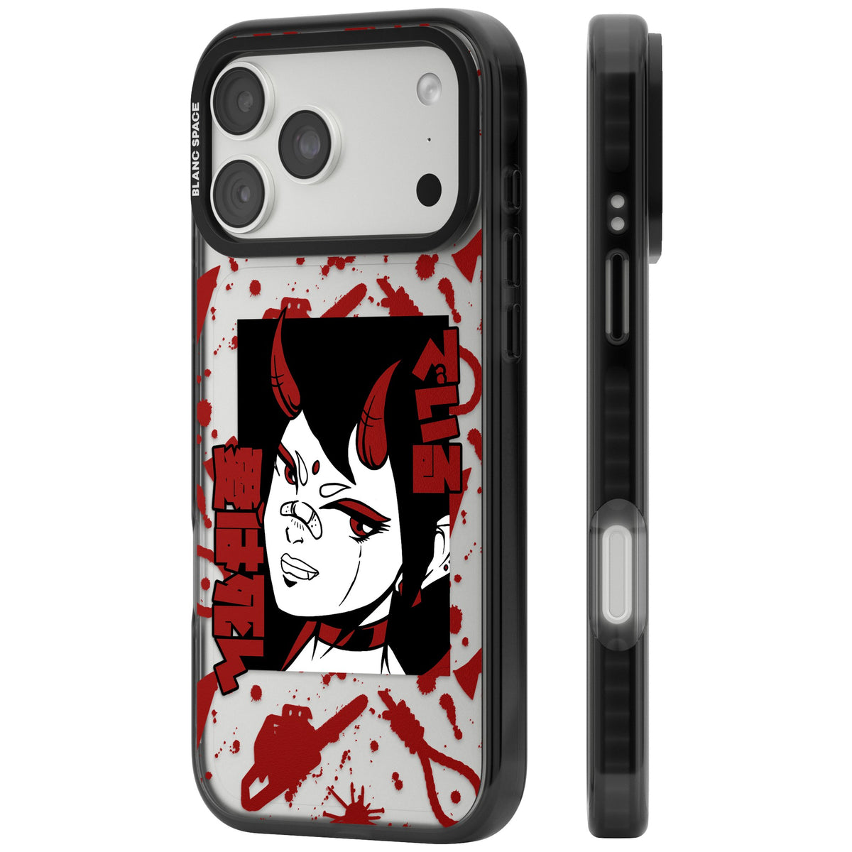 She's a Devil iPhone 18 Pro Max Impact Black Phone Case side