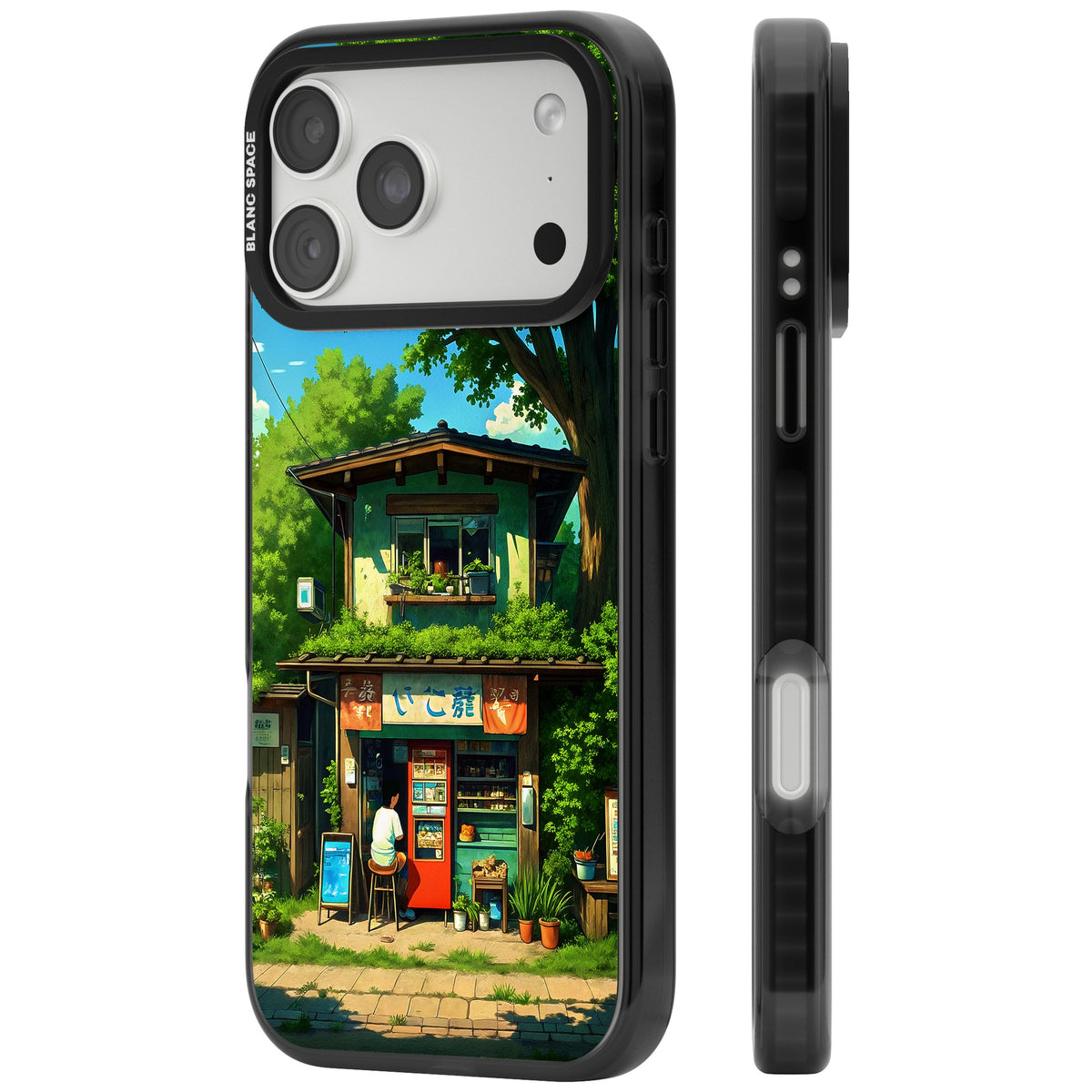 Countryside Kiosk iPhone 18 Pro Max Impact Black Phone Case side