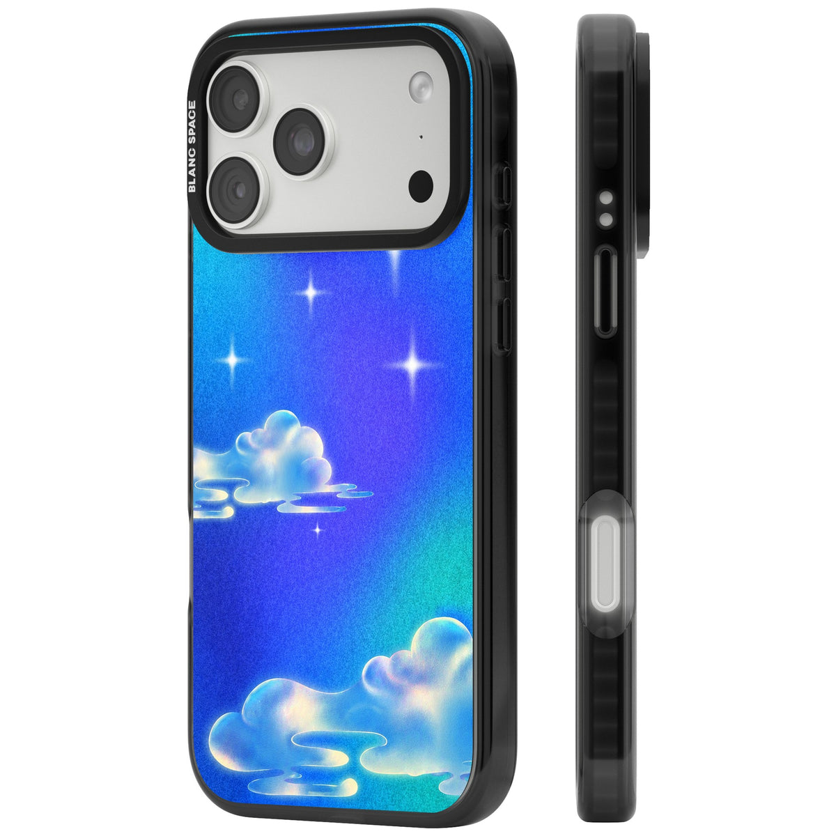 Aurora iPhone 18 Pro Max Impact Black Phone Case side