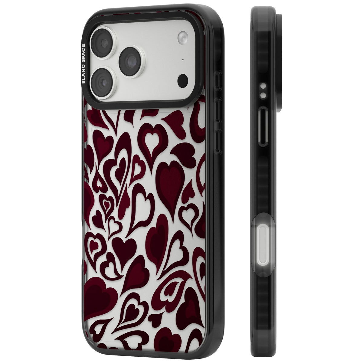 Amour iPhone 18 Pro Max Impact Black Phone Case side