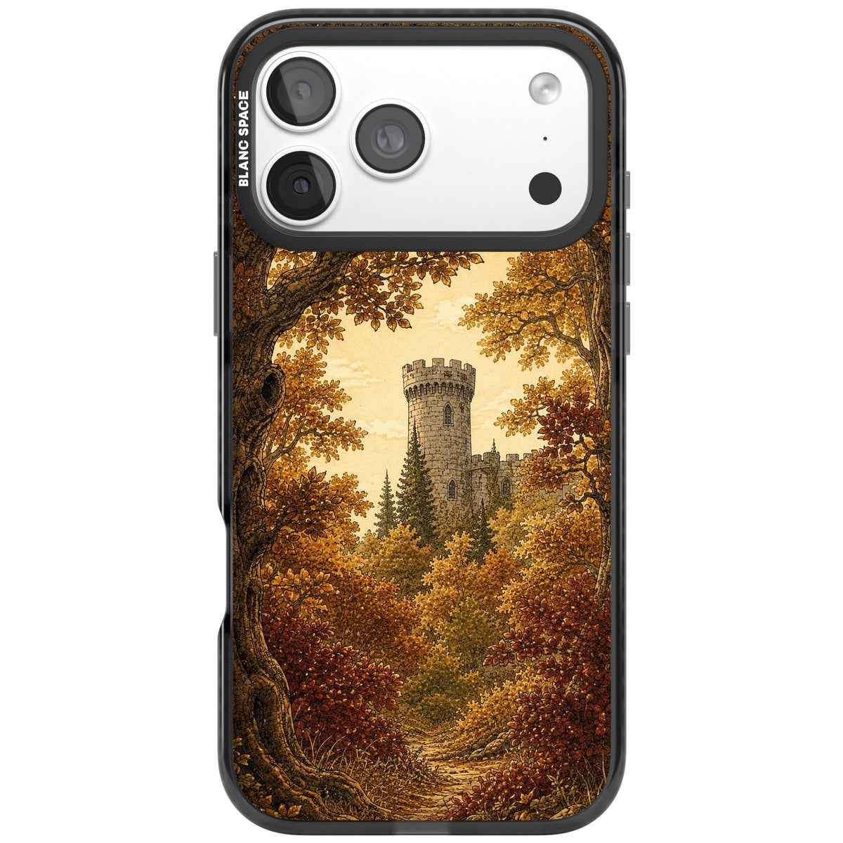 Autumn Keep iPhone 18 Pro Max Impact Black Phone Case front