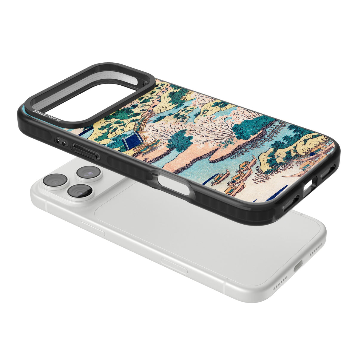 Coastal Community iPhone 18 Pro Max Impact Black Phone Case angled