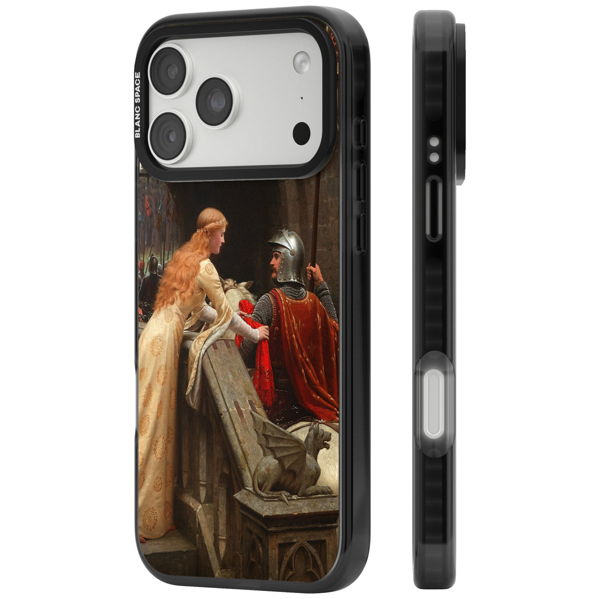 God Speed iPhone 18 Pro Max Impact Black Phone Case side