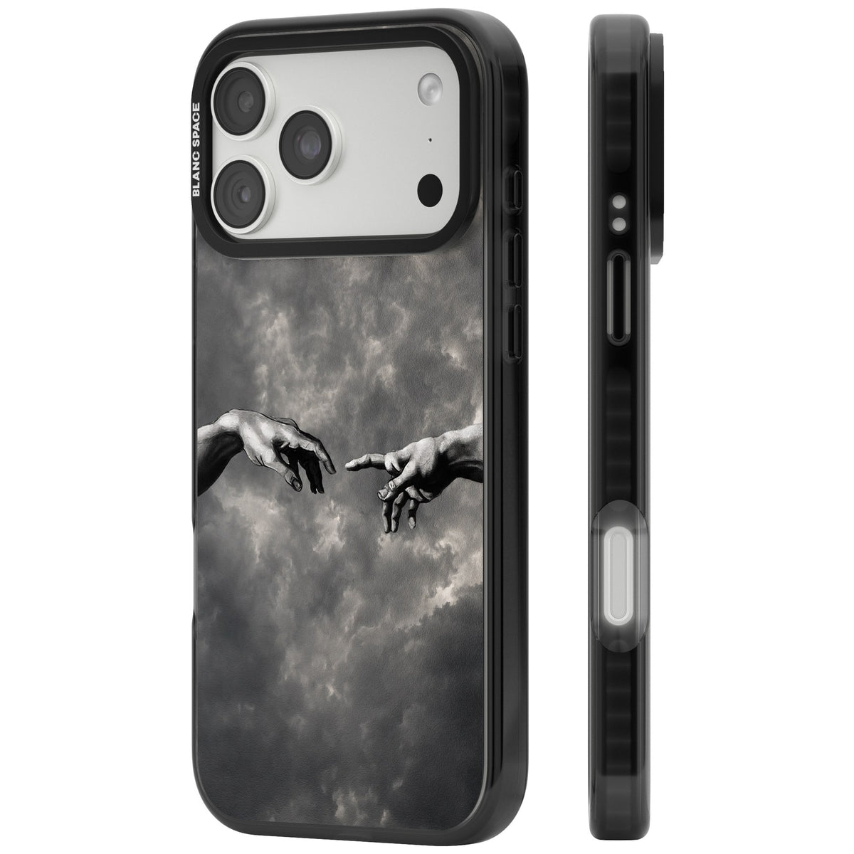 Creation iPhone 18 Pro Max Impact Black Phone Case side