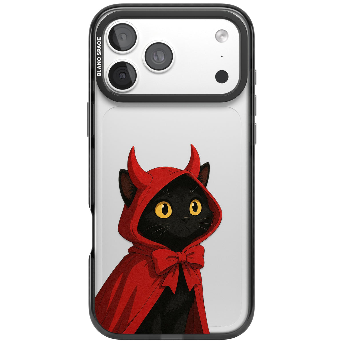 Little Devil iPhone 18 Pro Max Impact Black Phone Case front