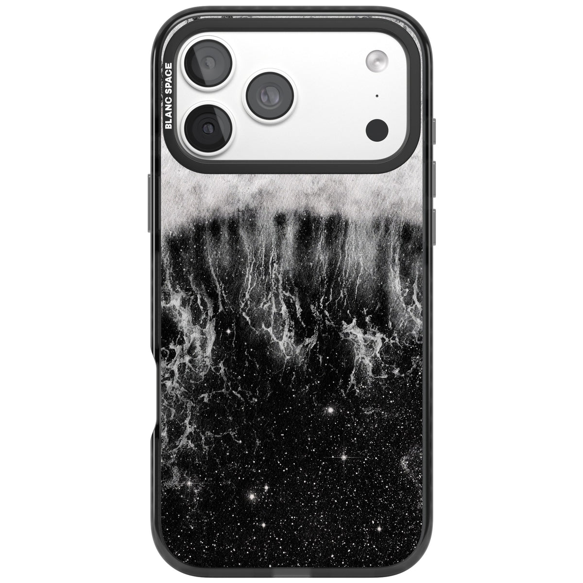 Deep Wave iPhone 18 Pro Max Impact Black Phone Case front