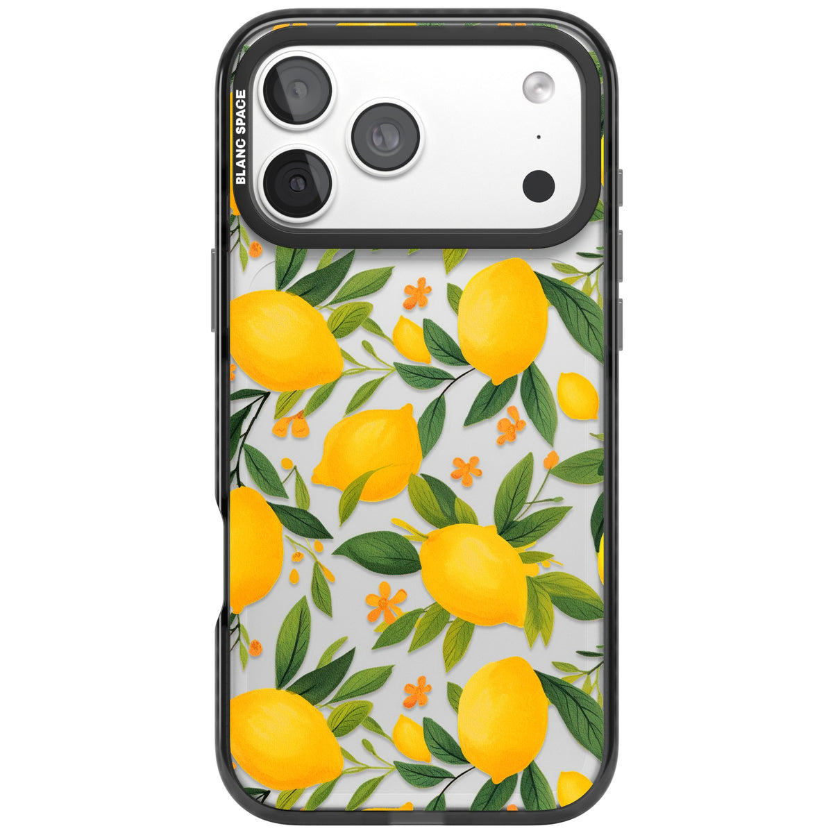 Lemon Grove iPhone 18 Pro Max Impact Black Phone Case front