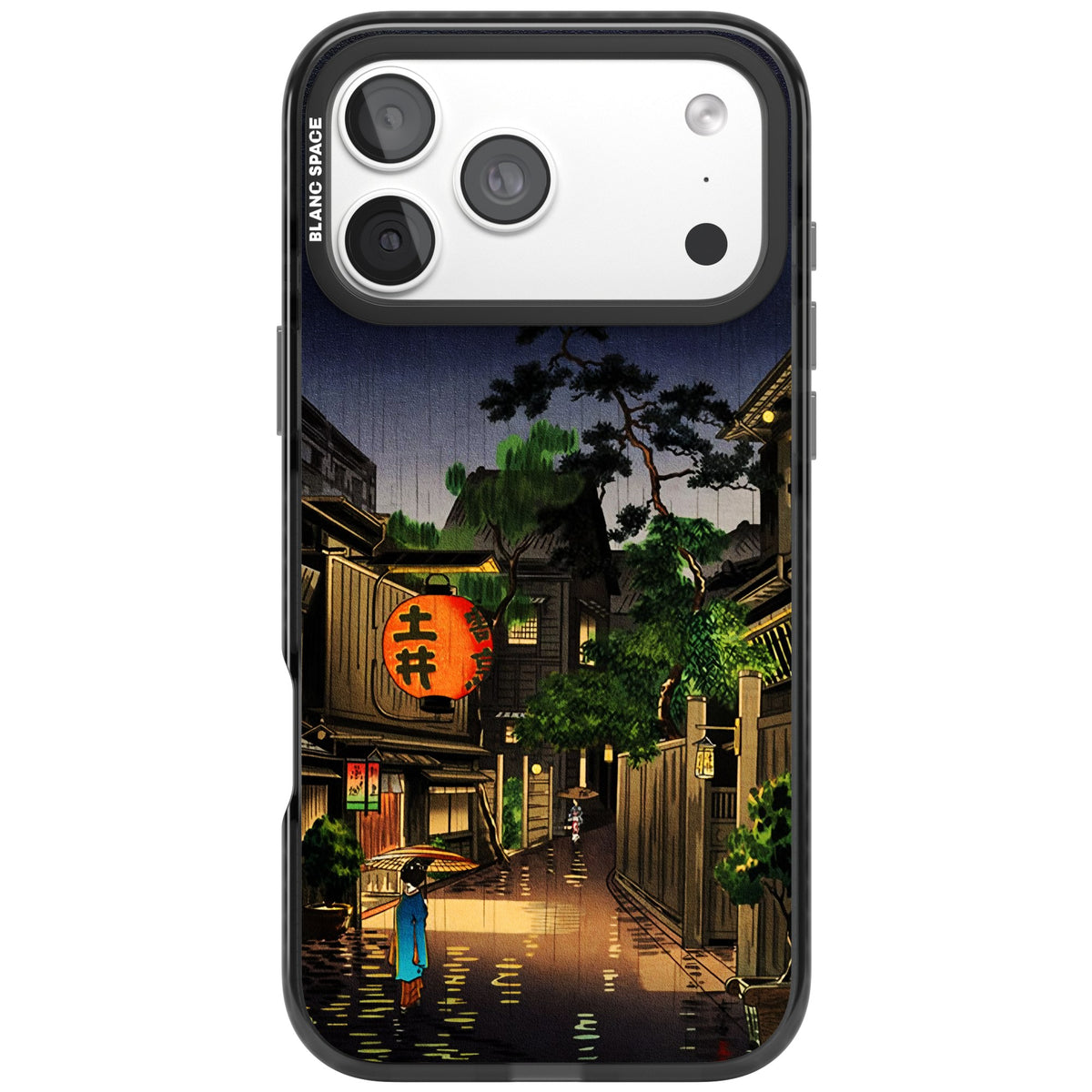 Evening In Ushigome iPhone 18 Pro Max Impact Black Phone Case front