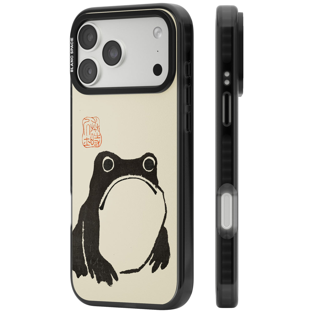 Matsumoto Hoji iPhone 18 Pro Max Impact Black Phone Case side