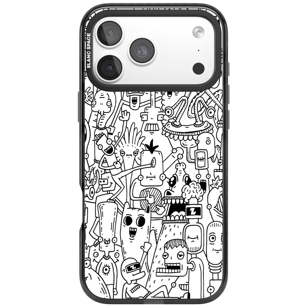 Stack Original iPhone 18 Pro Max Impact Black Phone Case front