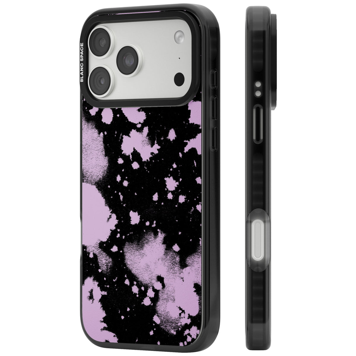 Pink Acid iPhone 18 Pro Max Impact Pro Black Phone Case side