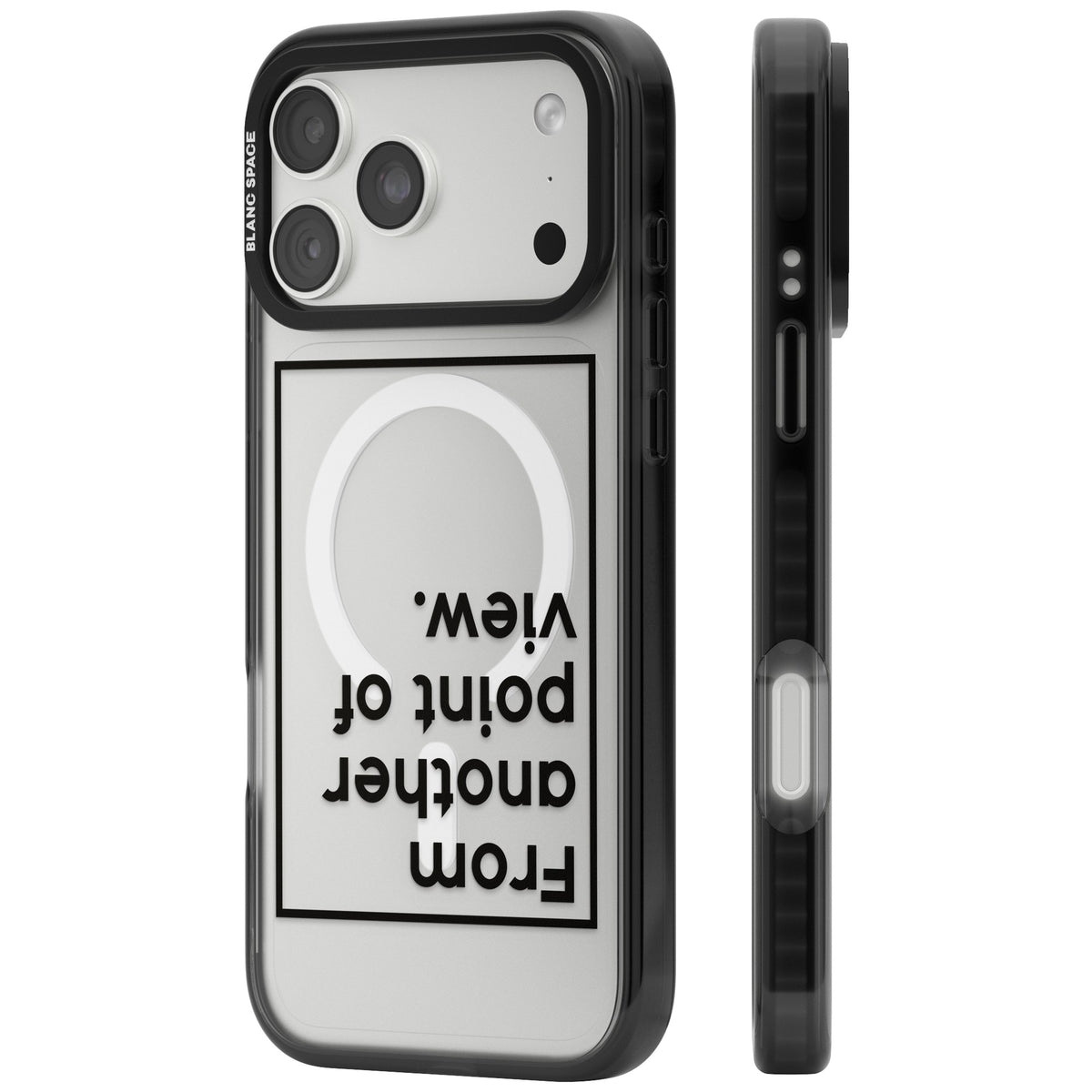 Another Point Of View iPhone 18 Pro Max Impact Pro Black Phone Case side