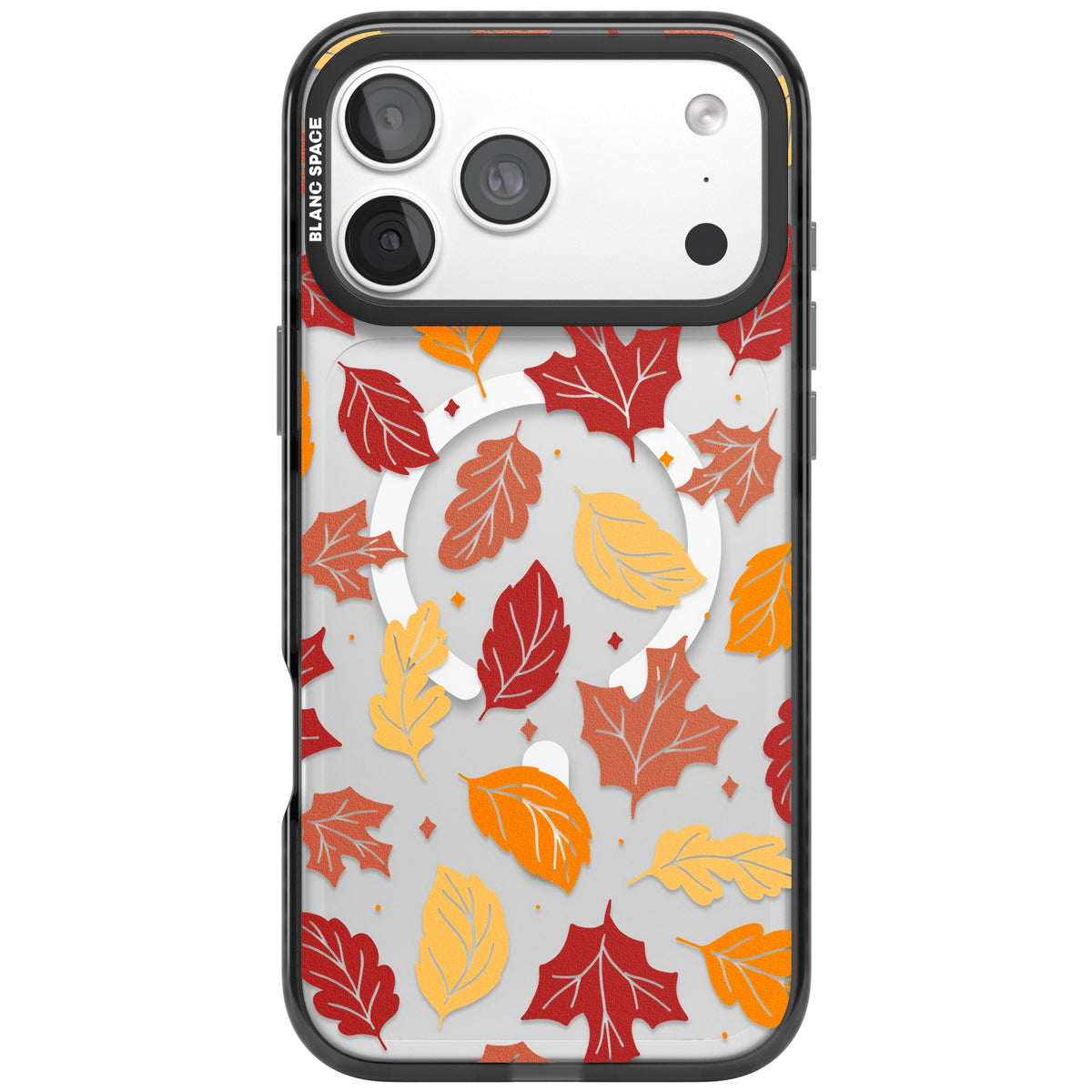 Autumn Leaves iPhone 18 Pro Max Impact Pro Black Phone Case front