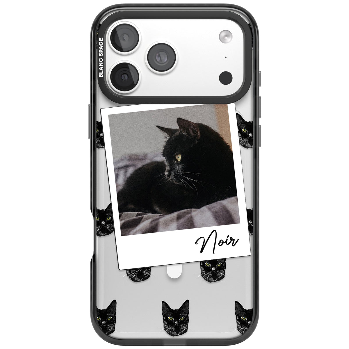 Personalised Bombay Cat Photo iPhone 18 Pro Max Impact Pro Black Phone Case front