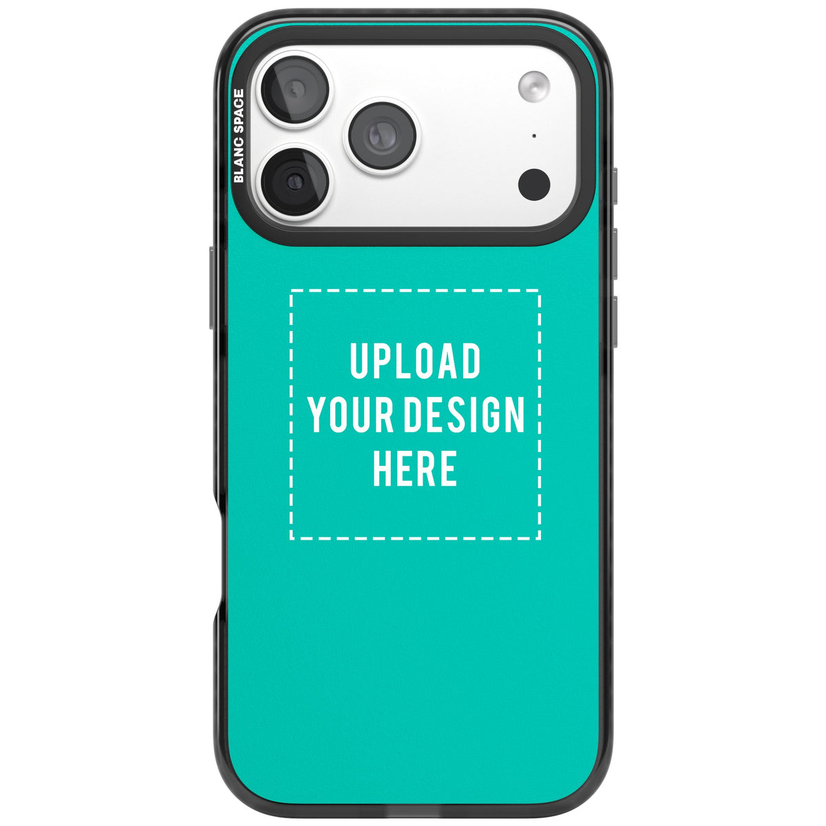 Personalised Your Own Design iPhone 18 Pro Max Impact Pro Black Phone Case front