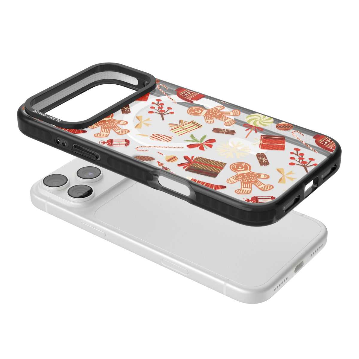 Christmas Assortments iPhone 18 Pro Max Impact Pro Black Phone Case angled