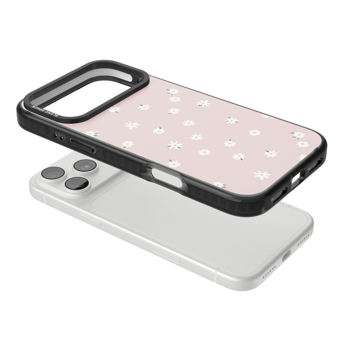 Rosewater Fields iPhone 18 Pro Max Impact Pro Black Phone Case angled